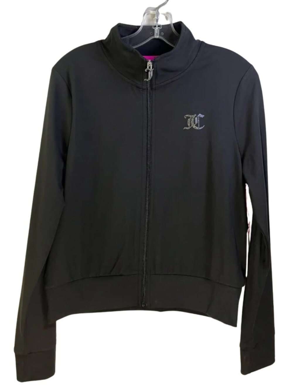 Juicy Couture Sport Big Bling Black Zip-Up Jacket